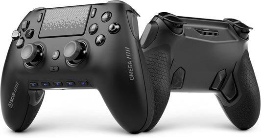 SCUF Omega PS5 Wireless Controller – 11 Custom Inputs, Instant Triggers & TMR Sticks (PC Compatible)